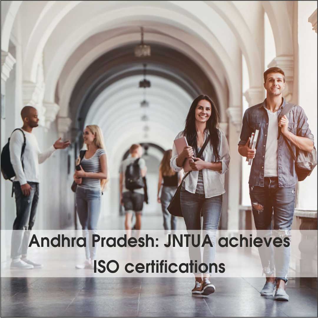 JNTUA Andhra Pradesh achieves ISO certification