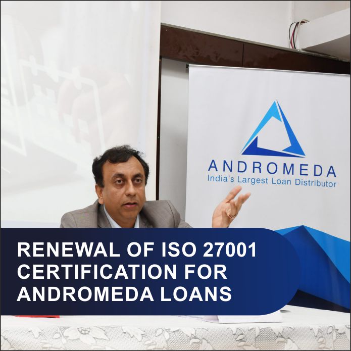 Renewal of ISO 27001 certification for Andromeda Loans