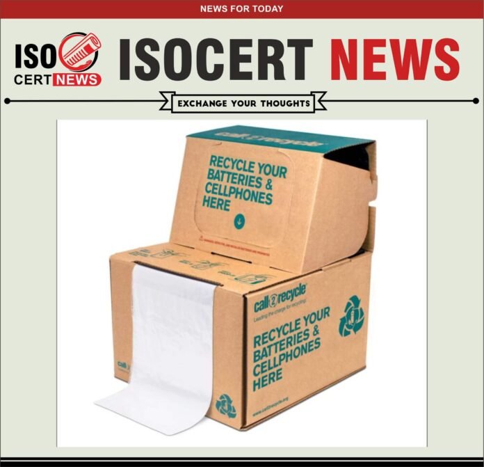 Call2Recycle Canada obtained ISO 9001:2015 certification